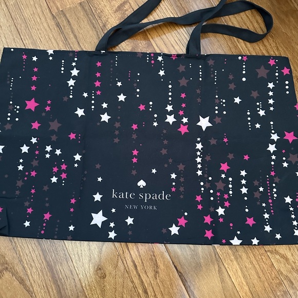 NWOT KATE SPADE CANVAS LIKE LARGE SHOPPING BAG/ CARRY ALL - Picture 4 of 6